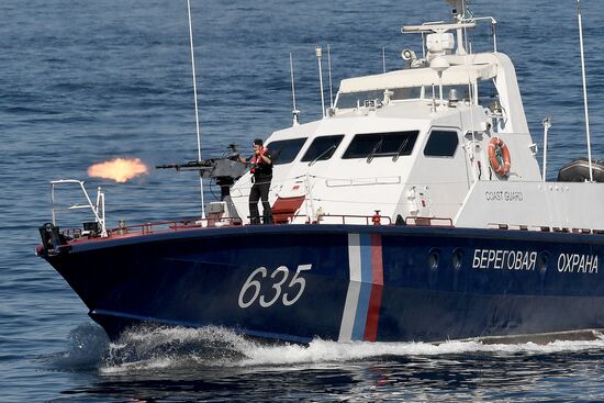 Russia China Coast Guard Exercises
