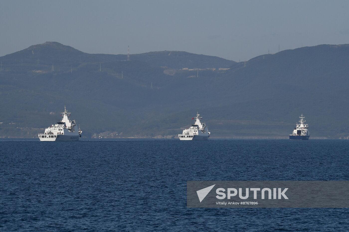Russia China Coast Guard Exercises