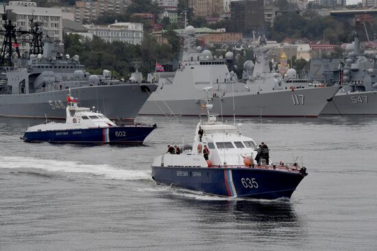 Russia China Coast Guard Exercises