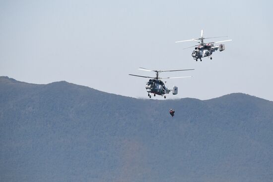 Russia China Coast Guard Exercises