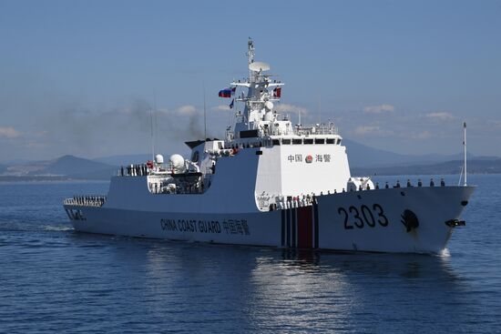 Russia China Coast Guard Exercises
