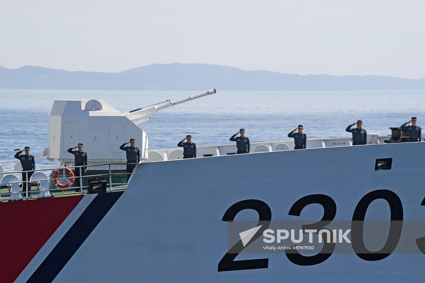 Russia China Coast Guard Exercises