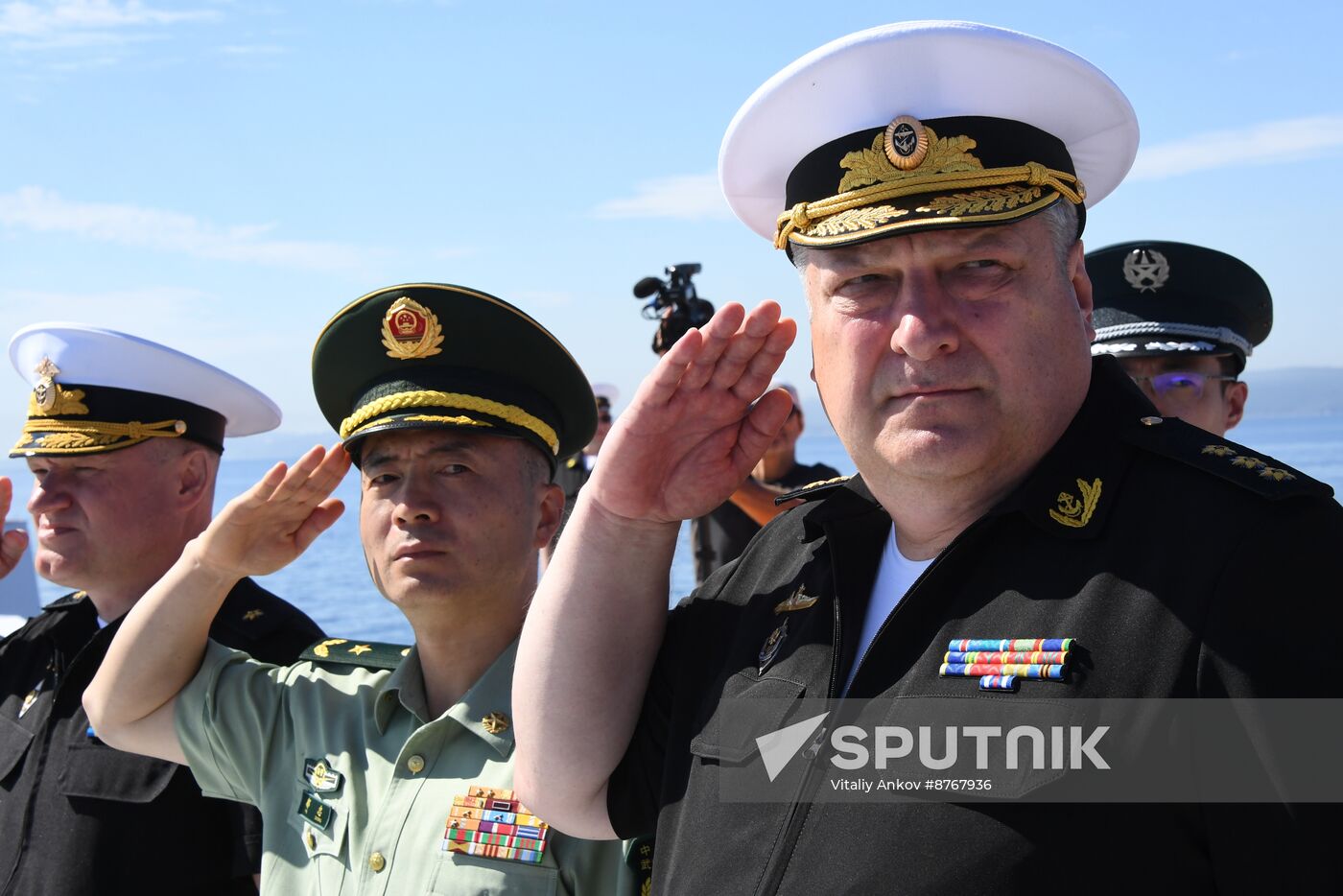 Russia China Coast Guard Exercises