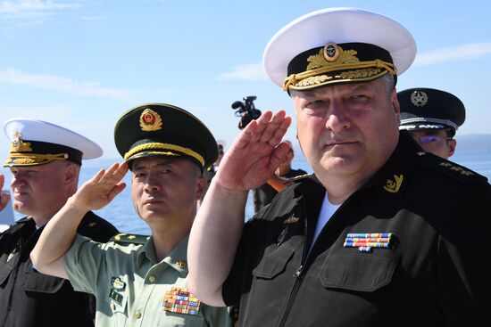 Russia China Coast Guard Exercises