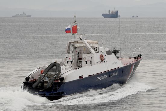 Russia China Coast Guard Exercises