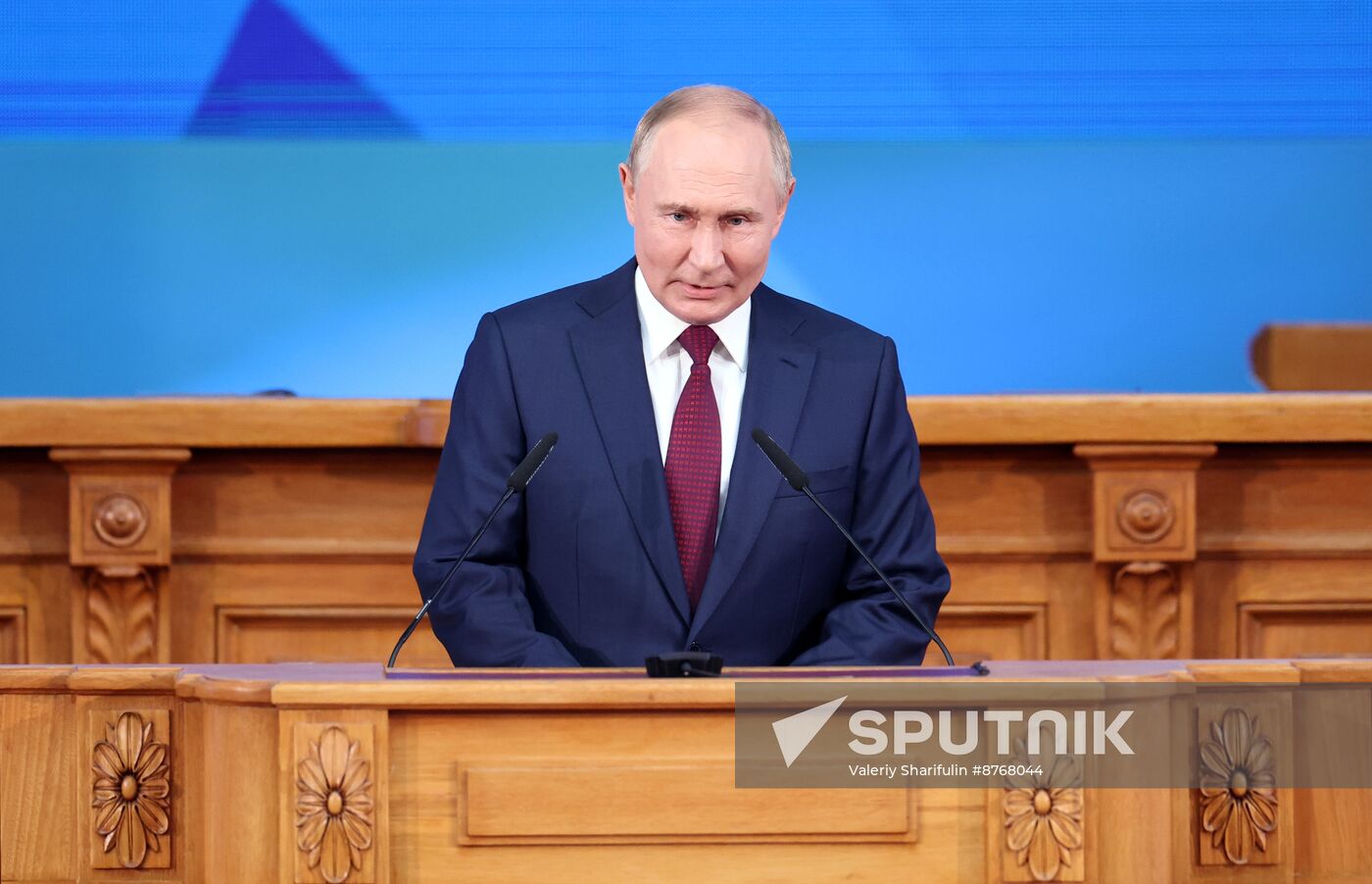 Russia Putin Eurasian Women's Forum