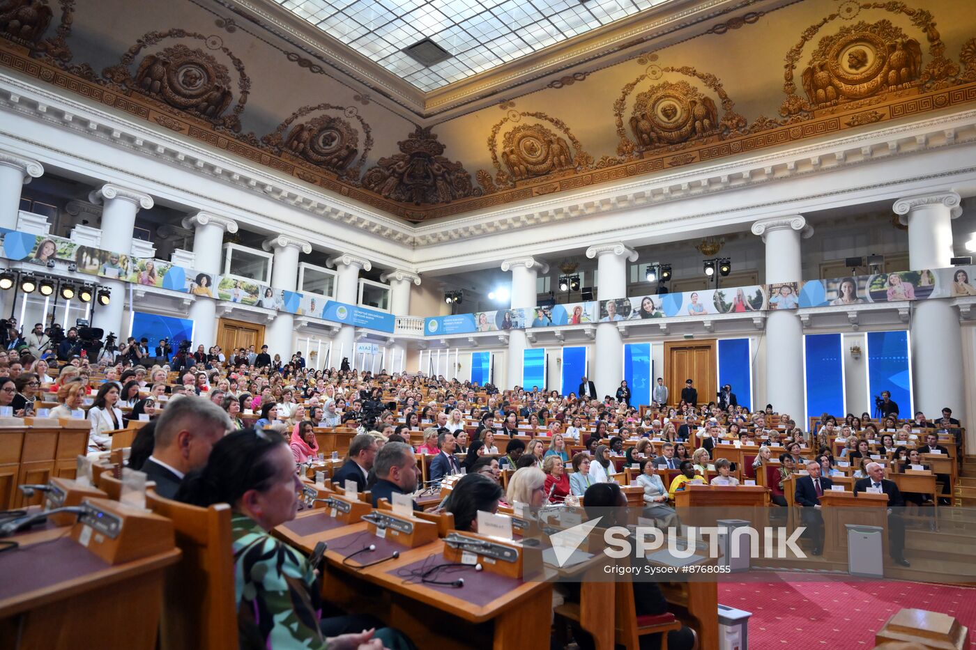 Russia Putin Eurasian Women's Forum