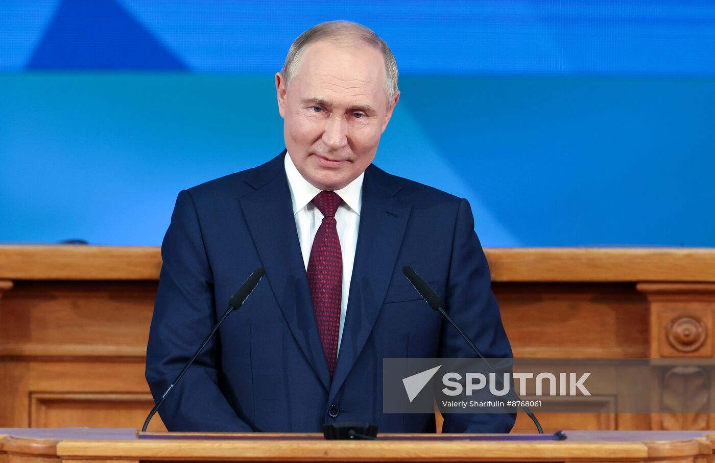 Russia Putin Eurasian Women's Forum