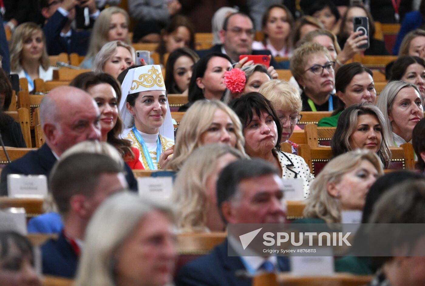 Russia Putin Eurasian Women's Forum