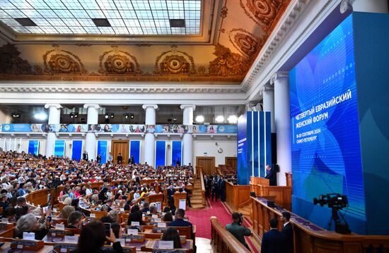 Russia Putin Eurasian Women's Forum