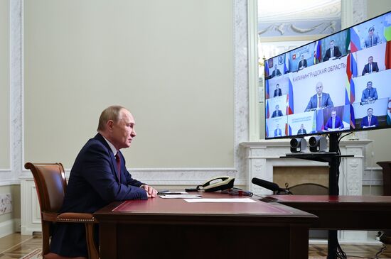 Russia Putin Elected Regional Heads