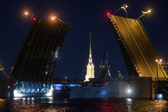 Russia Naval Drills