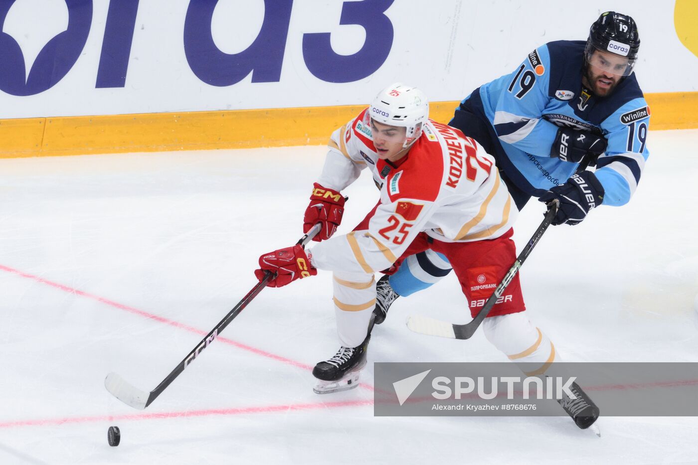 Russia Ice Hockey Kontinental League Sibir - Kunlun RS