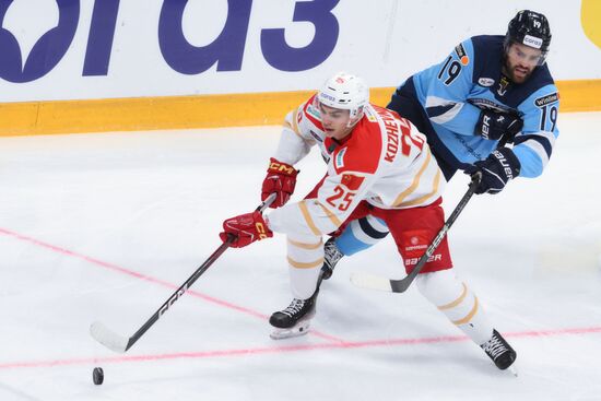 Russia Ice Hockey Kontinental League Sibir - Kunlun RS