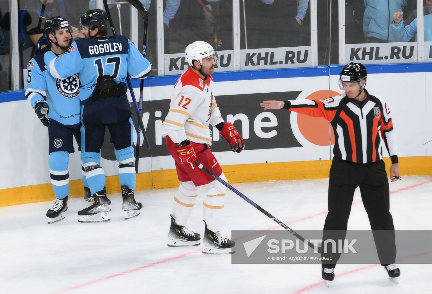 Russia Ice Hockey Kontinental League Sibir - Kunlun RS
