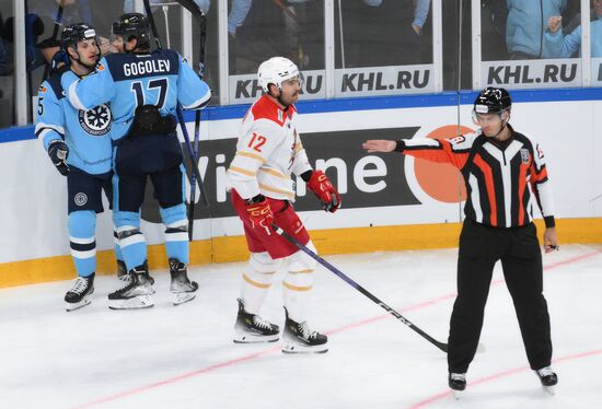 Russia Ice Hockey Kontinental League Sibir - Kunlun RS