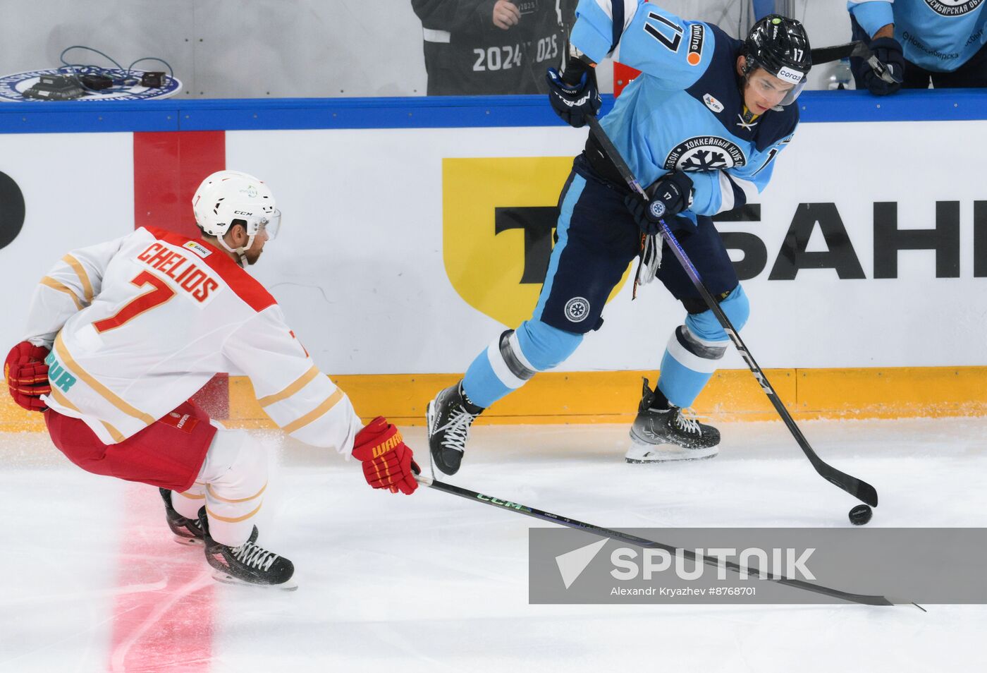 Russia Ice Hockey Kontinental League Sibir - Kunlun RS