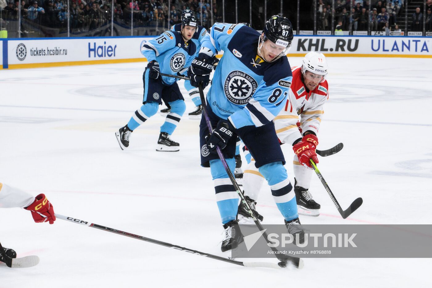 Russia Ice Hockey Kontinental League Sibir - Kunlun RS