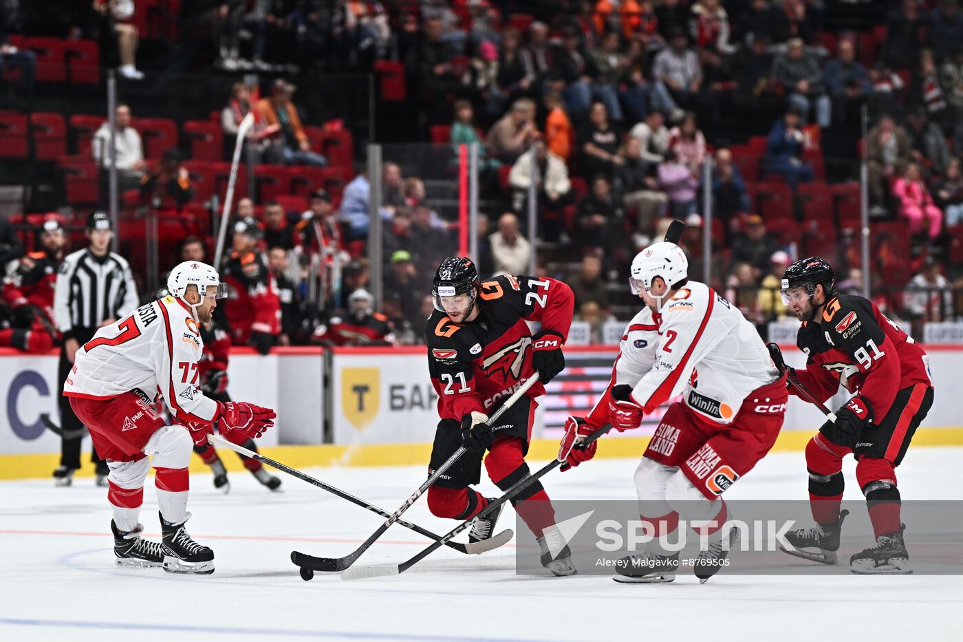 Russia Ice Hockey Kontinental League Avangard - Avtomobilist