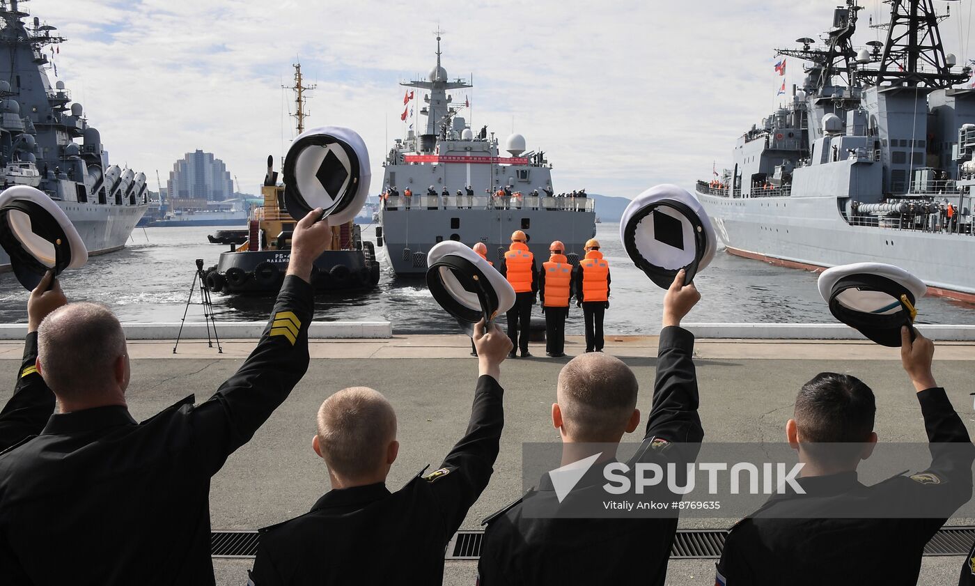 Russia China Naval Drills
