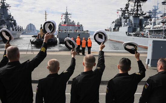 Russia China Naval Drills