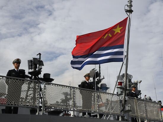 Russia China Naval Drills