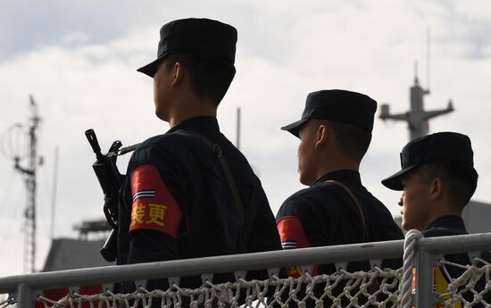 Russia China Naval Drills