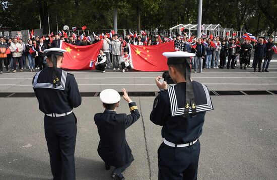 Russia China Naval Drills