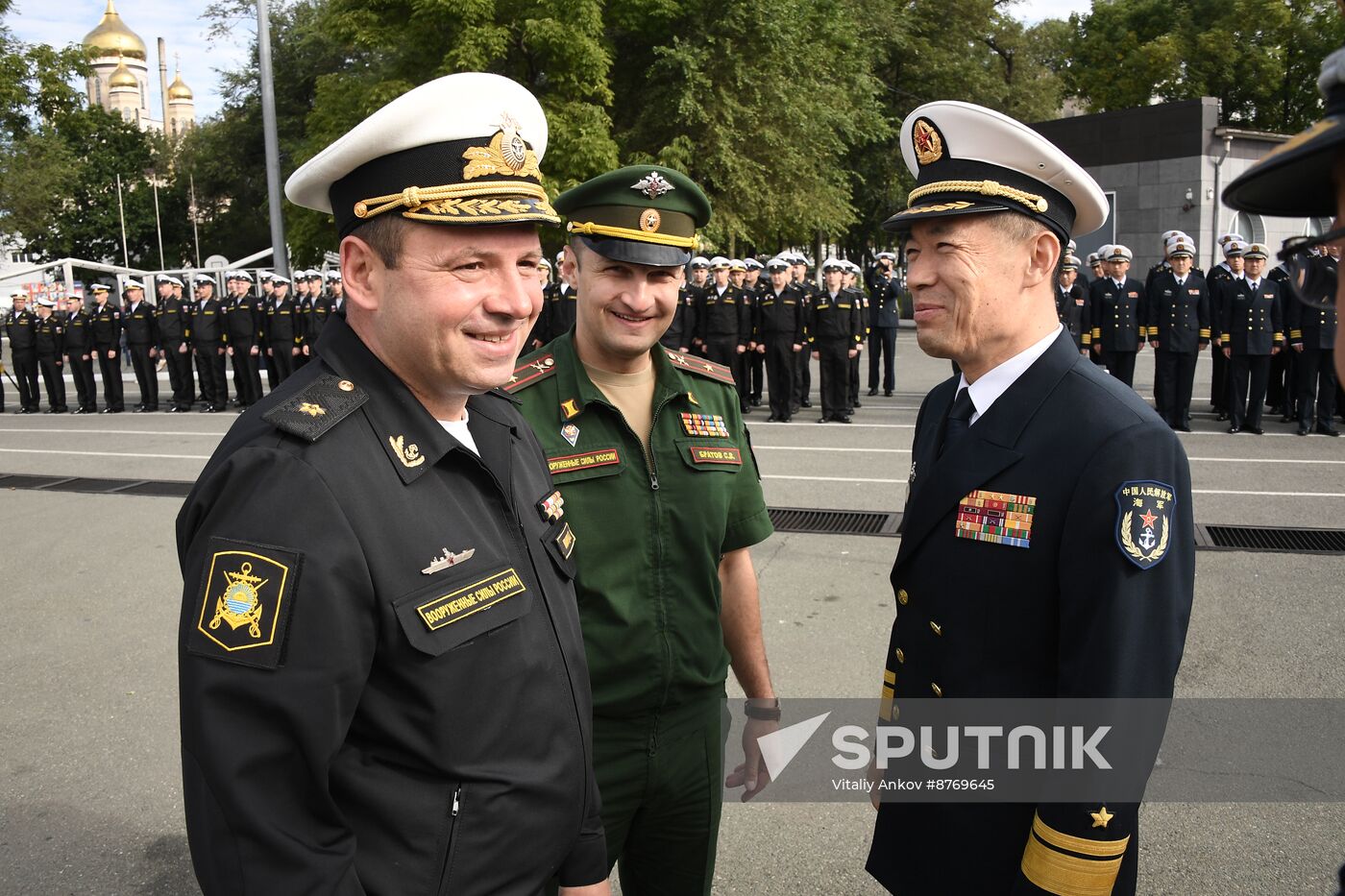 Russia China Naval Drills