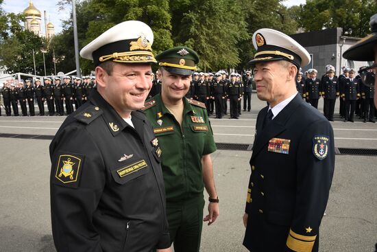 Russia China Naval Drills