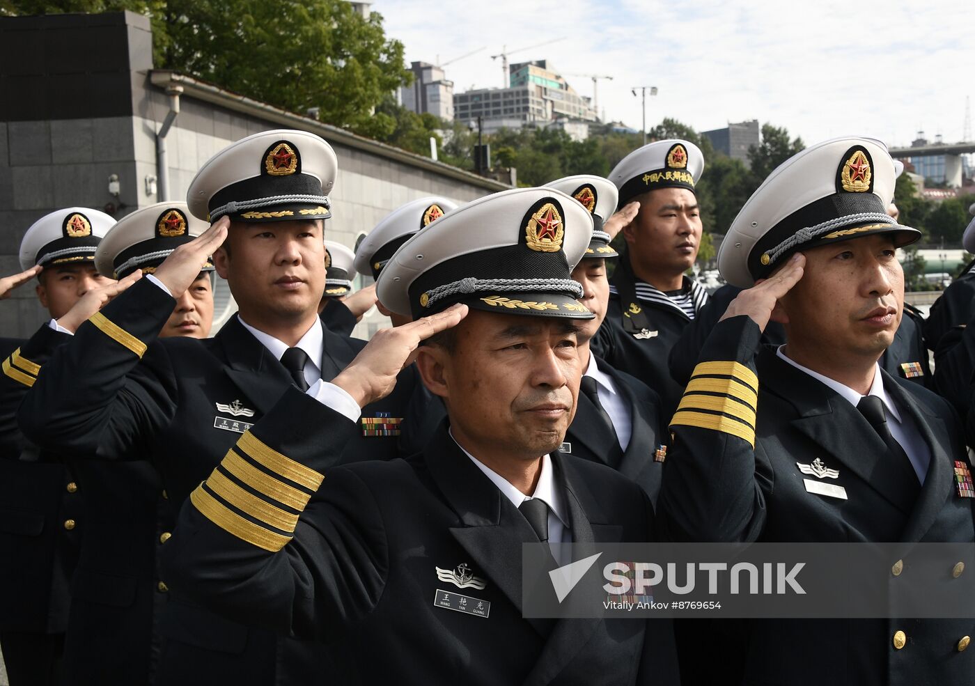 Russia China Naval Drills