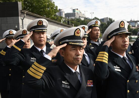 Russia China Naval Drills