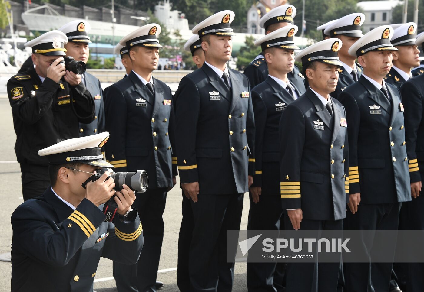 Russia China Naval Drills