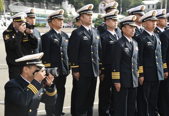 Russia China Naval Drills