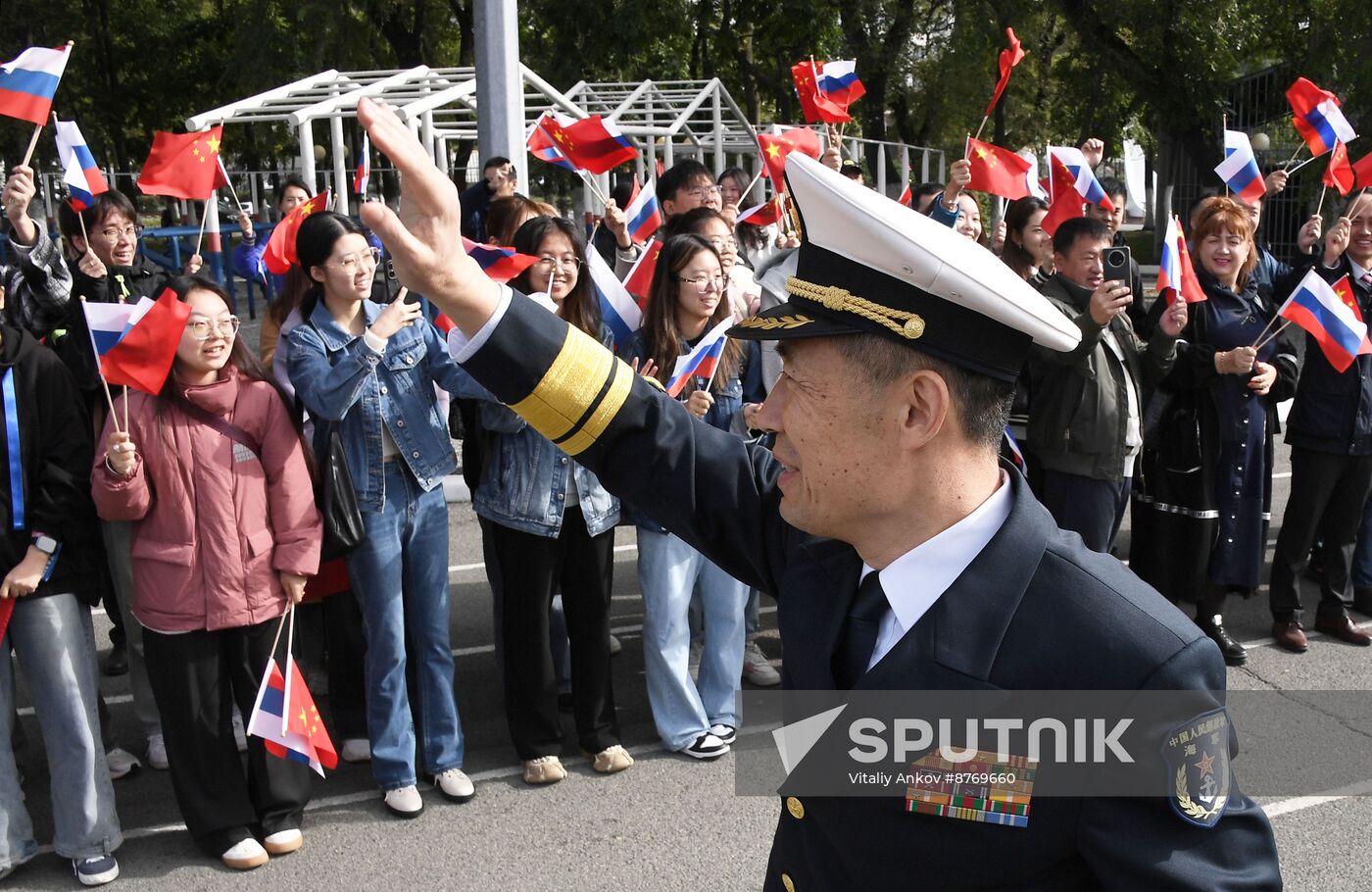 Russia China Naval Drills