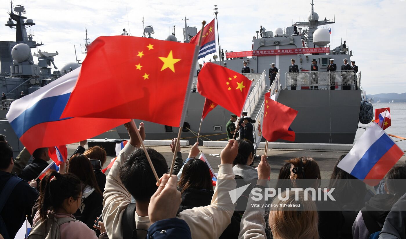 Russia China Naval Drills