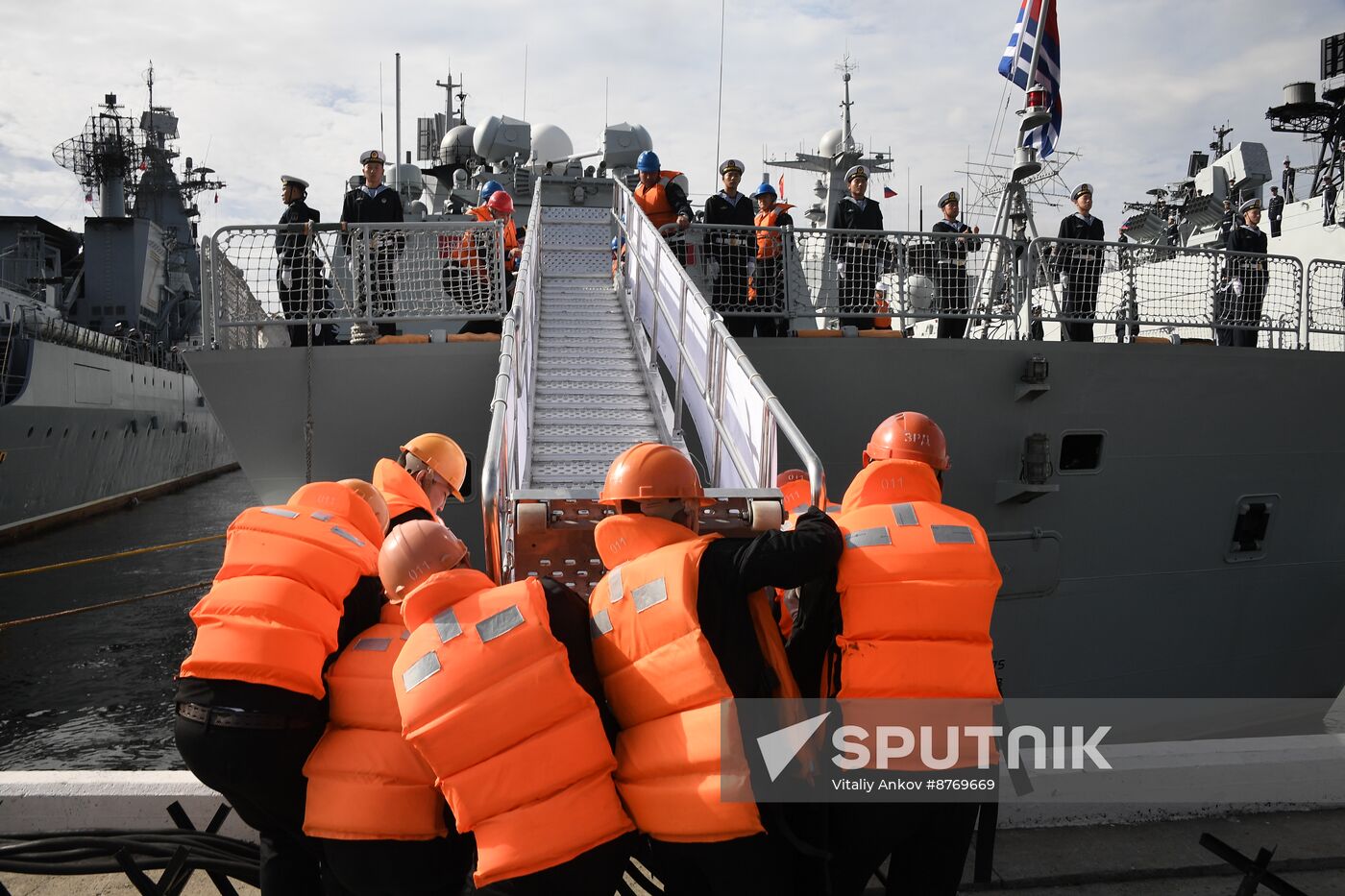 Russia China Naval Drills