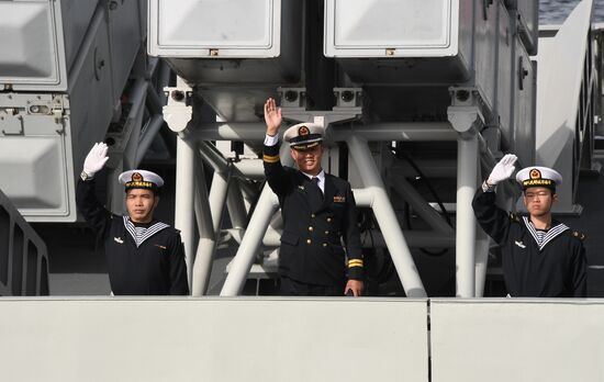 Russia China Naval Drills