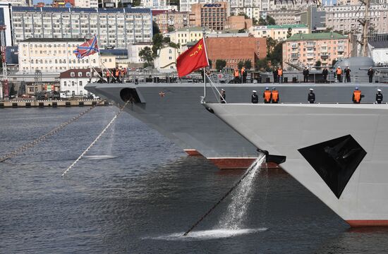 Russia China Naval Drills