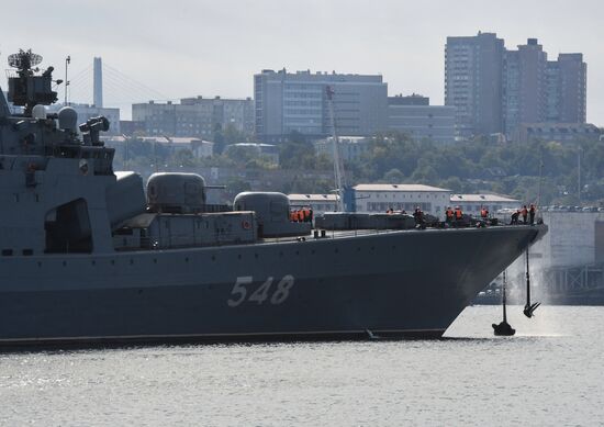 Russia China Naval Drills