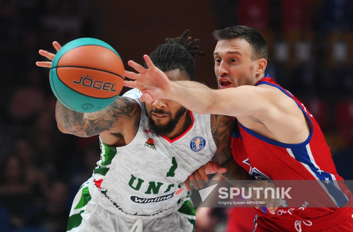 Russia Basketball United League CSKA - UNICS