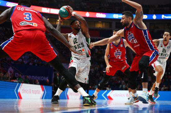 Russia Basketball United League CSKA - UNICS