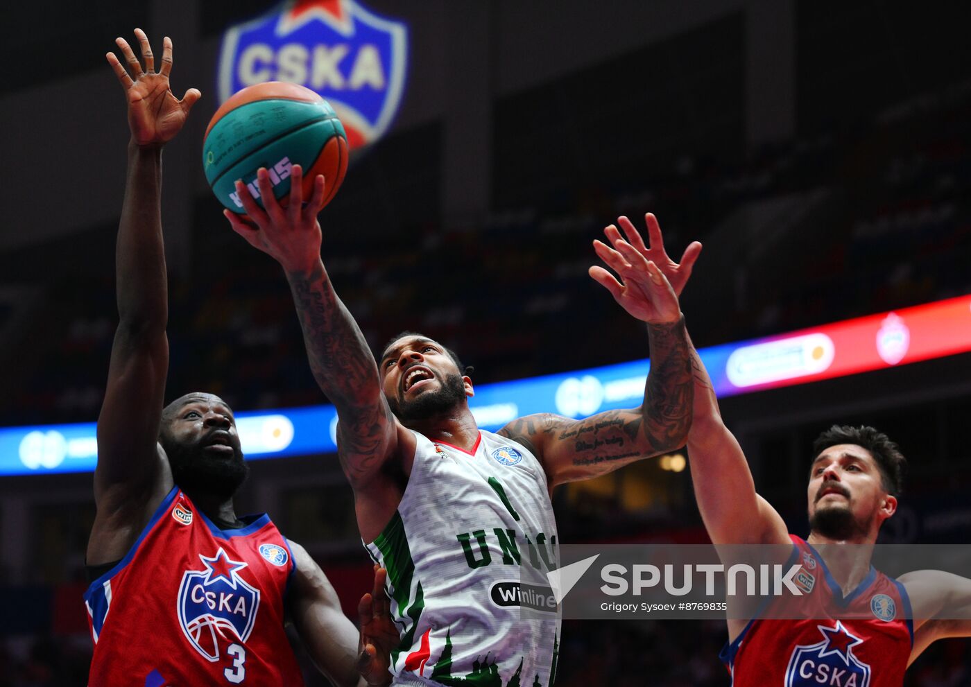 Russia Basketball United League CSKA - UNICS