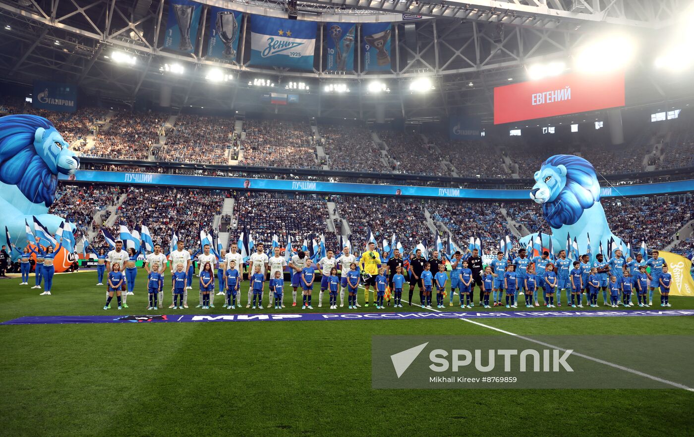 Russia Soccer Premier-League Zenit - Fakel