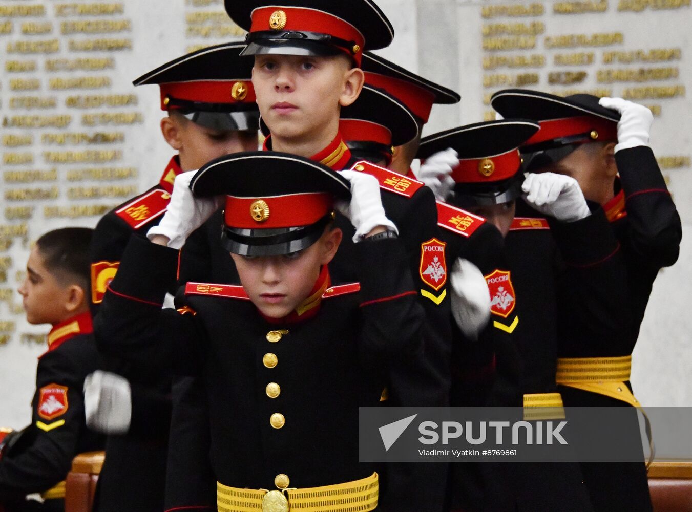 Russia Suvorov School Cadets Initiation