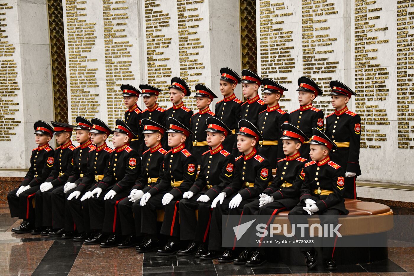 Russia Suvorov School Cadets Initiation