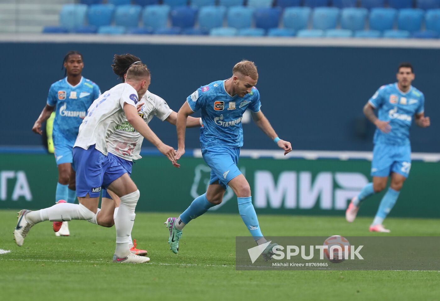 Russia Soccer Premier-League Zenit - Fakel