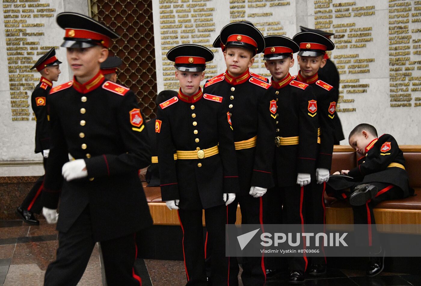 Russia Suvorov School Cadets Initiation