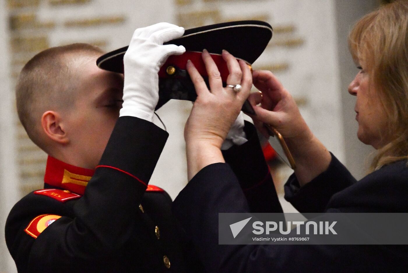 Russia Suvorov School Cadets Initiation