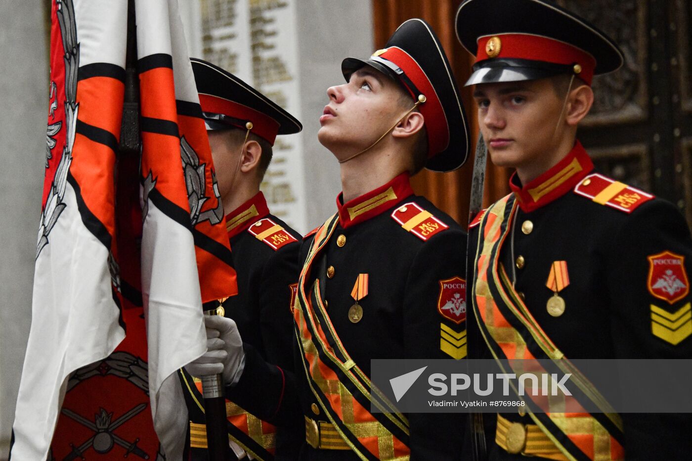 Russia Suvorov School Cadets Initiation